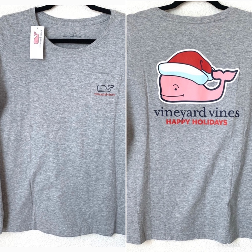 Vineyard Vines | Christmas Long Sleeve T-shirt